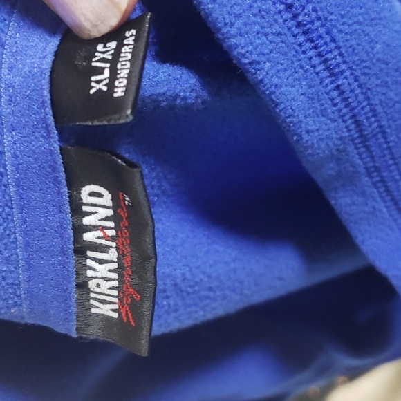 Kirkland a women’s blue polarized fleece jacket size XL - Picture 5 of 13